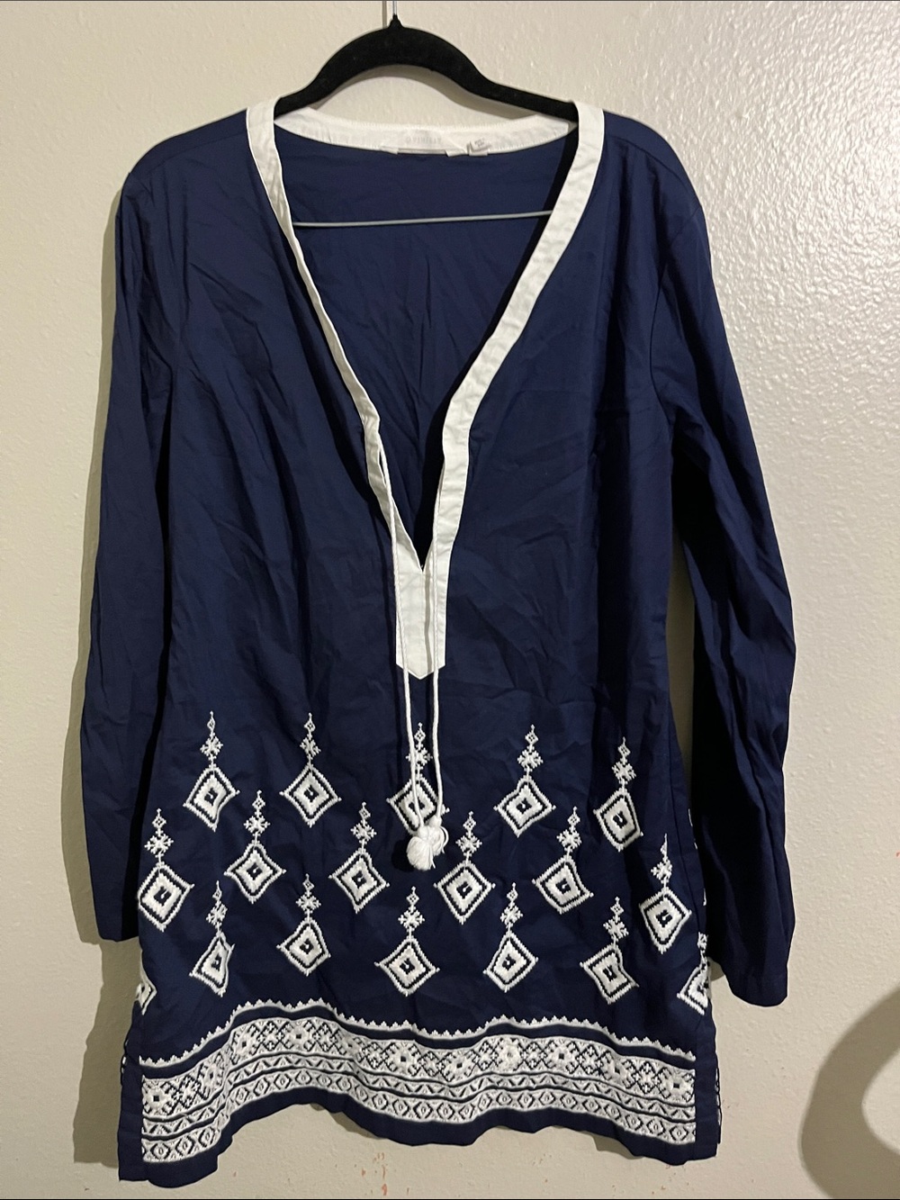 Athleta Desert Diamond Embroidered Tunic Top - Picture 7 of 7